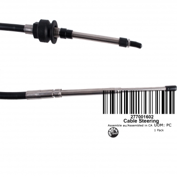 New OEM sea-doo steering cable assembly Part Number: 277001602 OEM Only fits specific models available To verify and guarantee the fitment for your vehicle, please contact us with the VIN for your vehicle